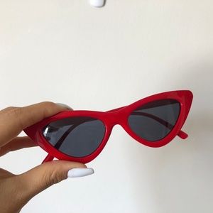 Red Vintage Sunglasses